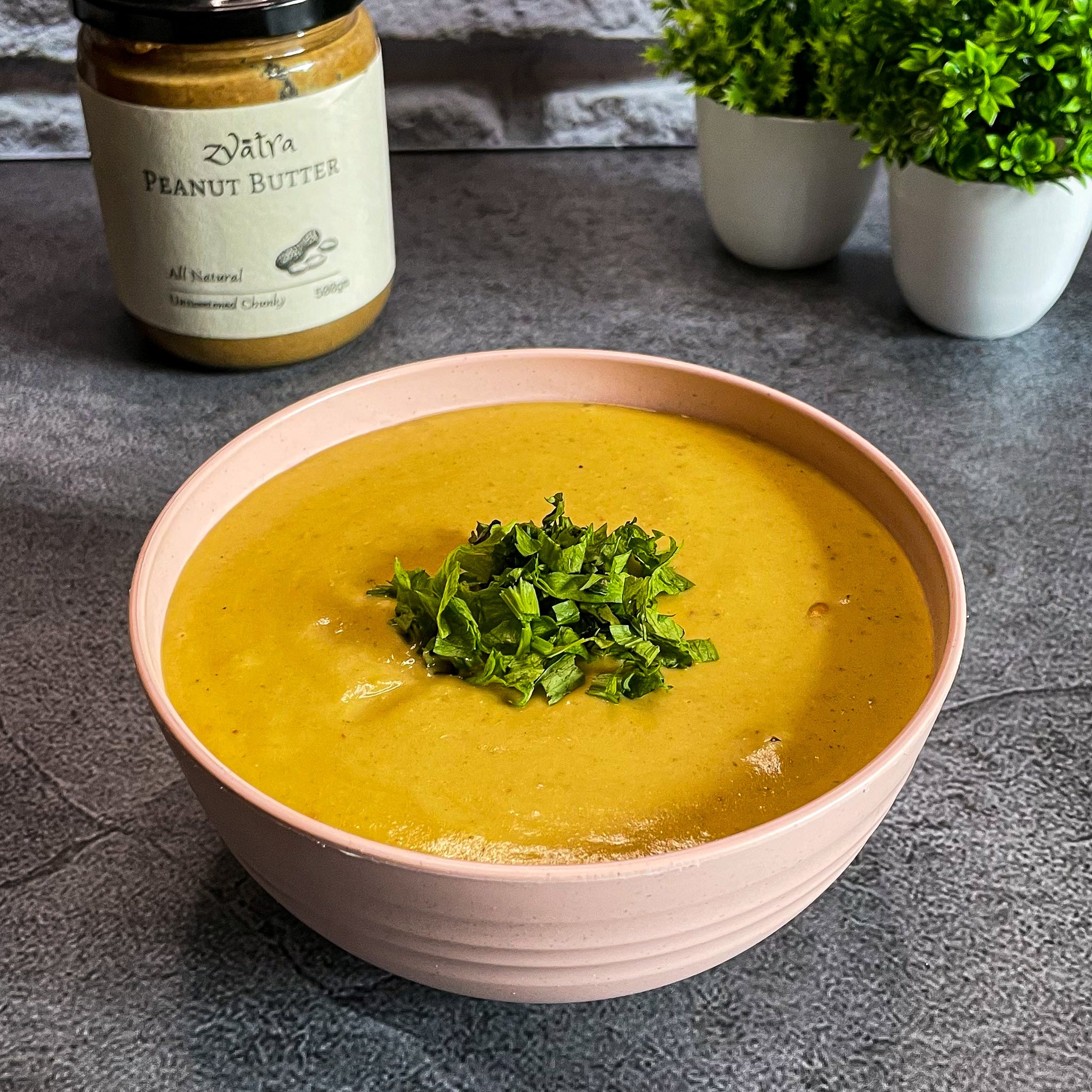 Peanut Butter & Pumpkin Soup - Nutrient Rich !
