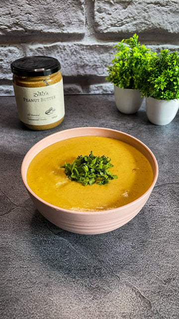 Peanut Butter & Pumpkin Soup - Nutrient Rich !