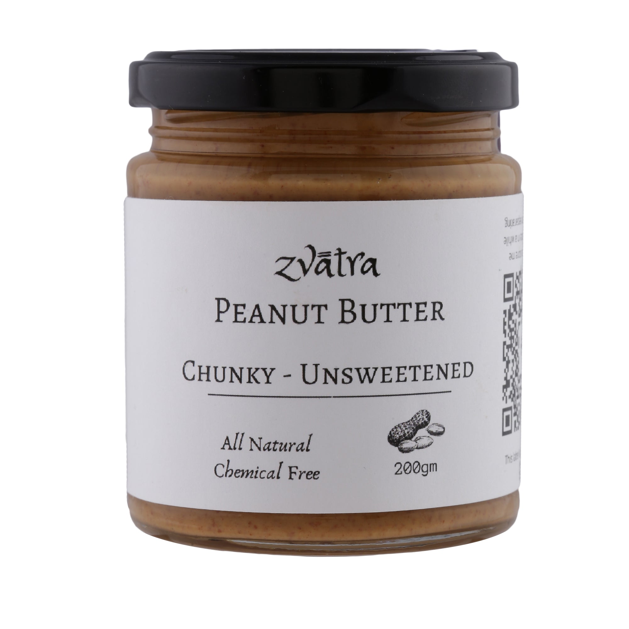 Peanut Butter - Unsweetened - Chunky